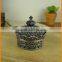 European roses carved diamond crown princess jewelry box zinc alloy jewelry box stock 246 M / P