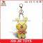 good cute plush bunny keychain toy