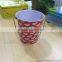Direct factory sale CYMK print OEM tool bucket cheap round metal tool box with handle