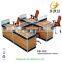 Modern Design Aluminium Frame Office Desk Computer Workstation