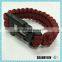 Hot selling good quality paracord bracelet with fire starter                        
                                                Quality Choice