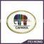 Newest Popular design lapel pin with logo printing no nold fee gifts