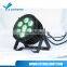 hot sale 7/ 9/ 12/ 14 pcs flat RGBWAUV 6 in1 waterproof led par can lights