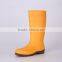 Factory price unisex waterproof safety PVC rain boots, steel toe safety boots