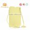 CSS1439-004 Cell phone shoulder bag fashion Yellow Saffiano leather crossbody bag
