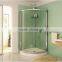 10mm round sector arc with frame sliding shower rooms