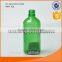 Green decal glass reagent bottle with glass lid