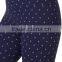 Fashionable top quality sexy dots print fitness yoga pants