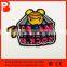 hot sale embroidery patch denim patch label for clothing