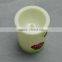 4inch rose flower printed plastic multicolor romantic decorative candles gife for Valentine's Day