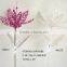 High quality multi-color glitter artificial flowers for christmas decorations