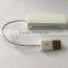 Driver-free USB 2.0 to 10/100 Fast Ethernet Adapter for Laptops Desktops