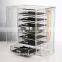 luxury clear acrylic jewelry box,acrylic jewelry display case,acrylic jewelry & cosmetic storage