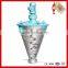 JCT stainless steel chemical pvc powder mixer blender powder nauta mixer