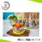 3 piece stainless steel food bowl set mixing bowl set salad bowl set with handle and spout