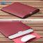 Super fiber Leather Tank bag Pouch for macbook Air laptop bag