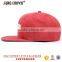 6 Panel Snapback Cap With Embroidery Logo/Flat Brim Customize Snapback Hats/Caps