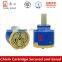 high quality mixing hot and cold water tap cartridge with reverse lever