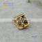 OEm zinc alloy bag parts high quanlity metel turn lock for purse wholesale