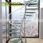 2016 customed factory supply high quality fancy 304 stainless steel indoor stair handrail