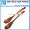 Handmade Natural Wooden Coffee Tea Spoon Kusunoki Lines Long Handle Mixing Spoon 18*2.7cm