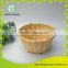 Low price handmade bamboo fruit basket