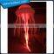 Beatiful party decoration night lighting jellyfish, hanging led inflatable jellyfish