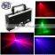Portable rgb three color mixing moving head disco effect laser light