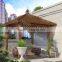 outdoor aluminum frame doubl lamp for wind resistant gazebo