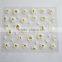Beauty Products Custom 2D Heart Nail Sticker Decals 3d Nail Art Decorative Sticker Nail Tips Decoration Accessories
