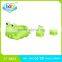 2015 New Item!Eco-friendly PVC big frog(with sound)+4 small frog baby bath learning toy