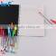 Colorful disposable plastic ball pen
