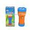 Cheap Price Hot Sale Small LED Flashlight Torch--Orange+Blue