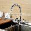 QL-0424 manufacturer U shape bibcock brass kitchen water tap mixer