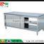 TJG CHINA Work Station Of Stainless Steel Sliding Door Workbench Storage Equipment