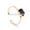 Fashion Personalized Irregular Natural Stone Bangle Colourful Quartz Bracelet Jewelry