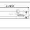 1 inch width Copper Door Dead Bolt