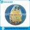2016 promotional colorful logo pvc ball, inflatable body ball