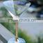 Promotion custom high quality glass/ wine glass cocktail glasses for wedding