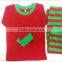 2016 green and red strip pajamas,wholesale adult christmas pajamas