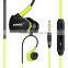 2016 sport earphone with mic wired stereo headphone with mic
