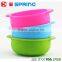 Food Grade Safe Baby Food Storage With Spoon Silicone Bowl