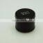 black matt round smart watch tin box