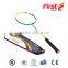 different parts ball badminton racket &full carbon Best and high quality carbon badminton racket