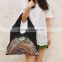 Top selling canvas big hmong ethnic woman China handbag