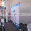 High quantity round tube exhibiton backwall for trade show or wedding events
