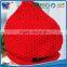 2016 Winter colorful bonnet kids beanie cotton knitted fabric knitted hat