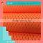 Polyester warp knit fabric 3D air flow transparent mesh fabric