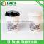 12oz coffee takeaway paper cup with black cover