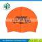 2015 OEM Printing Adult Waterproof Silicone Swim Cap